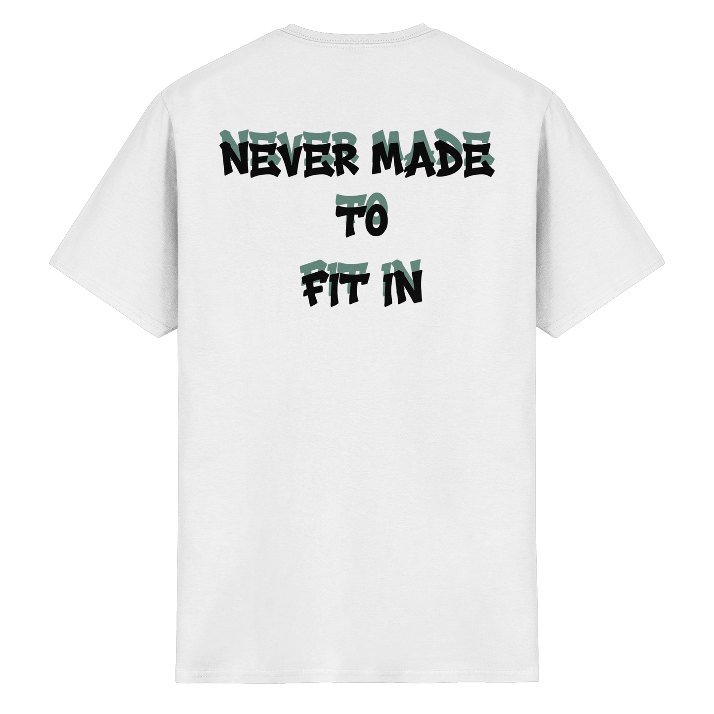 PAV8 - Never Made to fit in - Heavy Cotton T-Shirt