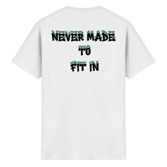PAV8 - Never Made to fit in - Heavy Cotton T-Shirt